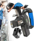 Electric Copper Pipe Bender With Lithium Battery, handheld 90-degree bender for 1/4 to 7/8 inch pipes, ideal for HVAC projects.