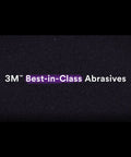 3M Best-in-Class Abrasives banner text on black background