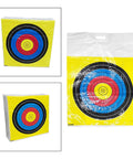 High Visibility Archery Target Replacement Cover Bag for Outdoor Range Practice with colorful rings in PE material