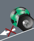 Close-up of Stubby Bit-Holding Screwdriver 811/1 showing quick-change bit holder suitable for tight spaces and DIY projects.