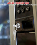 Replacement Metal Key Cylinder Lock For Gumball Candy Dispenser And Soda Vending Machine Fits Models Keeps Coins Safe From Bad Guys You Need This Reliable Gear For Your Stand Setup Today Works Well Secure Accessory Kit Upgrade Now, silver lock with key