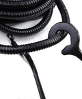 Rig Ready 14 Inch Cable Bender Hand Operated Wire Bending Tool with black oxide finish and heavy-duty coil
