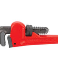 Heavy Duty Adjustable Straight Pipe Wrench 8 Inch With 1 Inch Jaw Capacity Grips Like A Boss Durable Enamel Finish Precision Milled Jaws