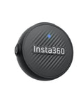 Side view of Wireless Mic Air Transmitter for Vlog and Streaming, ultralight 7.9g, noise-cancelling microphone, Insta360 compatibility, no receiver needed.