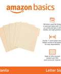 Heavy Duty Manila File Folders With Reinforced Tabs For Zero Hassle Workspace Organization And Doc Storage Built Tough Letter Size Sheets in assorted colors.