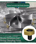 Hex eccentric fixture clamps set displayed in machining setup.