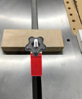 T Track Hold Down Clamps Kit 2.68 Inch Long Heavy Duty Aluminum Red For CNC Machines holding wood on table saw