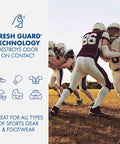 Sport Gear And Shoe Refresher Spray Heavy Duty Odor Defense For Gym Bags And Footwear Deodorizer For Football Gear