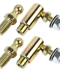 Throttle Disconnect Quick Release Ball Joint Kit with large and small ball heads, 10-32 UNF threads, steel construction, visible angle