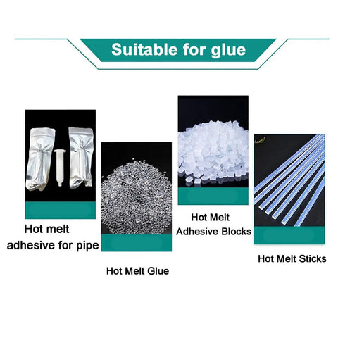 Easy Setup Hot Melt Glue Dispenser 30ml With Foot Switch And Mounting Bracket For Electronics Assembly, suitable for glue sticks and blocks