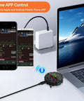Must Have Power Meter Tester For Chargers And Power Banks Real Time Voltage Current Power Energy Capacity Resistance connected to laptop