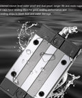 HGW20CC 300mm Linear Guide Rail With Premium Bearing Steel For Rock Solid Ultra Smooth Sliding And Micron Level Precision High Precision CNC Machine Automation Equipment For Industrial Robotics Components, waterproof bearing block