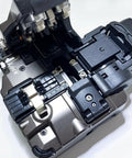 Close-up of CT 60 Fiber Optic Cutter With Auto Bluetooth Connection For Field Use, showcasing rugged design and precise cutting mechanism.