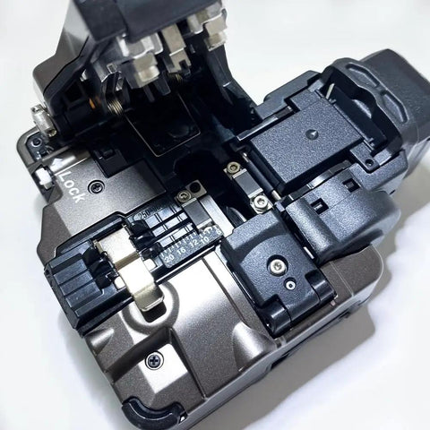 Close-up image of Professional Grade Fiber Optic Cutting Tool featuring a durable design for precise cutting.