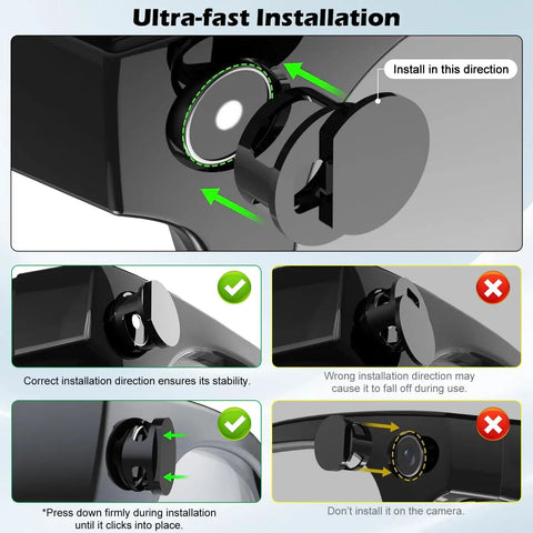 Ultra-fast installation instructions for 2 Pack LED Light Blocking Covers For Meta Smart Glasses, secure fit demonstration.