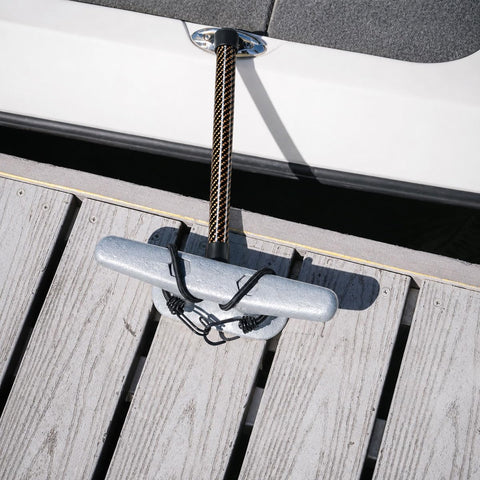 2-Pack Bungee Dock Line For Xpress H22B Boat Bungee Snubber Mooring Cord Elastic Shock Absorbing Docking Rope on cleat