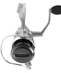 Throttle II Spinning Fishing Reel With 11 Bearings 10 Plus Clutch Continuous Anti Reverse Front Adjustable Drag Ultra Smooth Durable Gears And Aluminum Unibody Built For Serious Freshwater And Light Saltwater Fishing front view