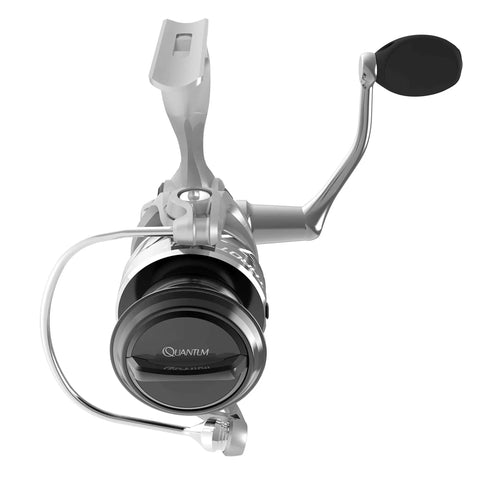 Throttle II Spinning Fishing Reel With 11 Bearings 10 Plus Clutch Continuous Anti Reverse Front Adjustable Drag Ultra Smooth Durable Gears And Aluminum Unibody Built For Serious Freshwater And Light Saltwater Fishing front view