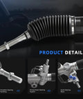 Close-up view of Toyota Sequoia 2001 to 2007 And Toyota Tundra 2000 to 2006 Hydraulic Power Steering Rack And Pinion Replacement