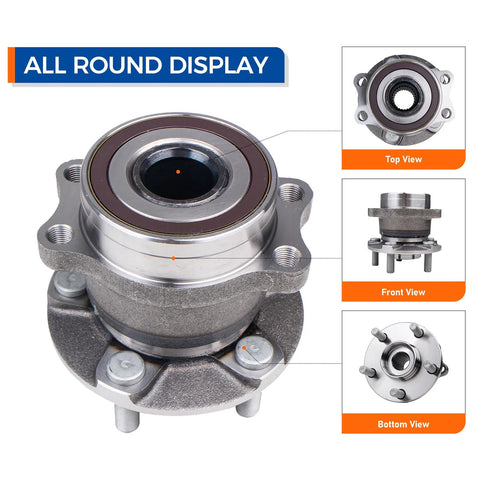 512518 Rear Wheel Hub Bearing Assembly For Subaru Crosstrek 2016 2020 Forester 2014 2018 Impreza 2012 2019 XV Crosstrek 5 Lug Pair