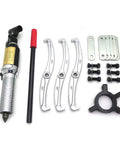Heavy Duty 5 Ton 3 Jaw Hydraulic Gear Puller With 360 Degree Flexibility components layout on white background