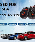 Tesla Jack Pads Set For Model Y 3 S X With Four Durable Rubber Pucks And Storage Case Lifting Pad Kit Image