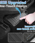 Tesla Model Y Juniper Rear Trash Can With Press Open Design Center Console Organizer And Backseat Storage Box