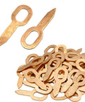 100 Pack Ot Straight Washers With Heavy Duty Car Dent Puller Rings For Knocking Out Dents Fast Sheet Metal Repair Pulling Tools And Panel Welder Consumables Smooth It Out, showing assorted copper washers.