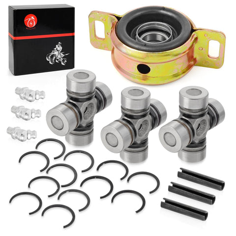 Front And Rear Propeller Shaft Bearing Carrier And Heavy Duty U Joint Kit For Ranger And RZR 570 900 1000 Series