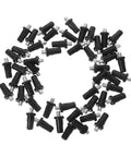 50-pack Spring Loaded Cabinet Door Pins Replacement Kit For Shutters And Furniture Easy Install Durable Iron And Plastic Pins