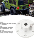 Smooth Operator 8mm Flange Shaft Coupling With Universal Aluminum Mounting Hub And Precision Motor Guide For DIY RC Projects with hex screw detail.