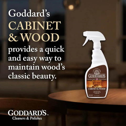 Straight Forward Cabinet And Wood Cleaning Spray Powered By Real Beeswax Furniture Polish to cut through grease in a 23 oz pump bottle.