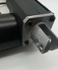 Heavy Duty Electric Linear Actuator Tubular Motor Working Like A Silent Beast With Five Thousand Newton Push Power And Rock Solid One Hundred Fifty Millimeter Travel To Quickly Upgrade Beds And Couch Frames close-up view of metal housing and connector