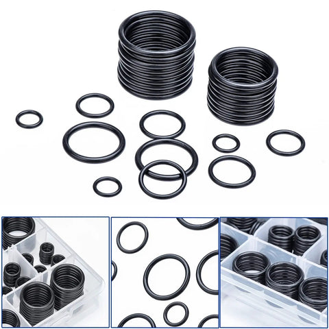 O Ring Hydraulic Seal Kit For SAE 900 Series 12 Sizes Buna N 90 Oil Resistant Nitrile Pack Of 275 Seals in assorted sizes