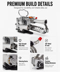 Heavy Duty Pneumatic Strapping Tool With 3500N Tension For Pet And Pp Bands showing premium build details and features.