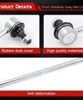 2 Pack Front Stabilizer Sway Bar Links For 2003 To 2019 Corolla with rubber dust cover and quality materials