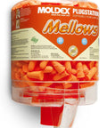Mellows Foam Earplugs NRR 30 All Day Comfort, Ultra Soft Lightweight Foam, High Visibility Neon Color, 250 Dispenser Pack