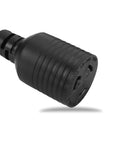 Beefed Up Heavy Duty L6-20P To L6-20R Generator Locking Extension Cord 20 Amp 125/250V Weather Resistant SJTW connector view