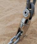 Rock Solid Multi-Directional Anchor Swivel Connector In 316 Stainless Steel For One Quarter To Five Sixteenth Inch Chain