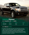 Ford Fusion vehicle compatibility chart for 2013-2020, detailing models, engine types, and reference numbers.