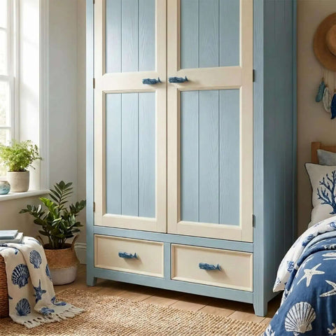 Blue cupboard with Sperm Whale Shaped Cabinet Knobs 4 Piece Set In Vintage Ocean Blue Zinc Alloy For Kitchen Cupboard Wardrobe Doors Drawer Pulls