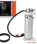 Electric Fuel Pump Module Assembly With Sending Unit For Jeep Cherokee XJ 1997 1998 1999 2000 2001 2.5L 4.0L Gas Engine Direct Fit Replacement Replaces E7121MN P75040M SP7121M FG1076 High Quality Auto Part on white background