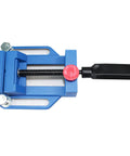 Drill Press Rotary Tool Workstation Stand with Wrench and Tool Holder for Mini Portable Drill Press, 60mm Depth, Aluminum Base