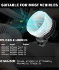 Image showing Durable Drop In Ready AC Heater Blower Motor Fan Assembly For Toyota Corolla And Prius Fits 2009 2019 Corolla 2010 2015