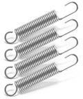 Rock Solid Heavy Duty Stainless Steel Recliner Springs For Long Neck Chairs 4 Pack viewed from above, showcasing their durable design.