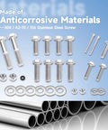 Prime Pool Pump Bolt Kit For Whisperflo And Intelliflo Pumps Simple As Pie Hardware Set includes stainless steel screws and washers.