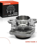 Front Wheel Bearing And Hub Assembly For BMW 330e xDrive 330i xDrive 530e xDrive 530i xDrive 430i xDrive 640i xDrive Gran Turismo M340i M550i xDrive X3 X4 Upgraded Replacement For A Quiet Ride, Smooth Operation And Responsive Handling with 5 studs.
