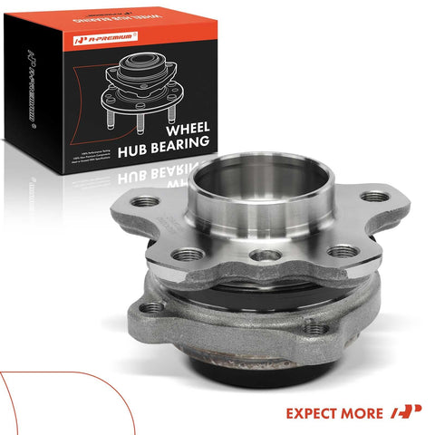 Front Wheel Bearing And Hub Assembly For BMW 330e xDrive 330i xDrive 530e xDrive 530i xDrive 430i xDrive 640i xDrive Gran Turismo M340i M550i xDrive X3 X4 Upgraded Replacement For A Quiet Ride, Smooth Operation And Responsive Handling with 5 studs.