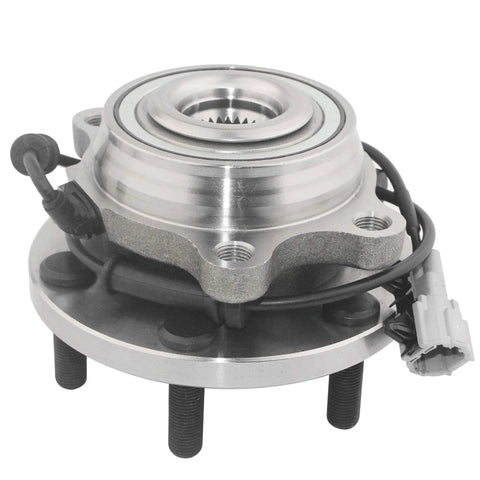 Front Wheel Bearing And Hub Assembly For 4x4 6 Lug SUVs With ABS Fitment For Nissan Frontier 2005 2019 Pathfinder 2005 2012 Xterra 2005 2015