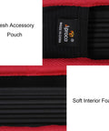 Tough As Nails Protective Travel Case For Twist 2.0 Rechargeable 4V Cordless Screwdriver showing mesh accessory pouch and soft interior foam.